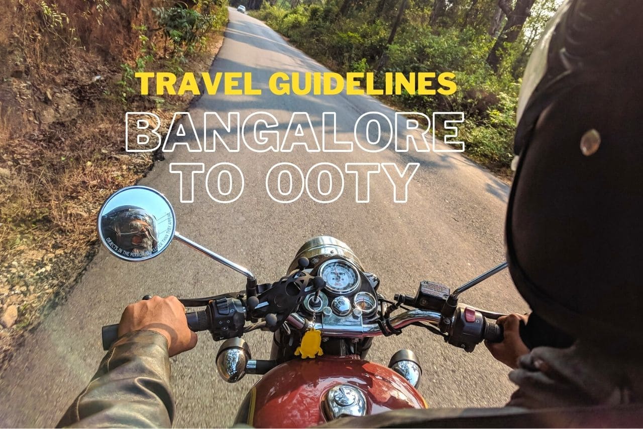 travel guidelines bangalore